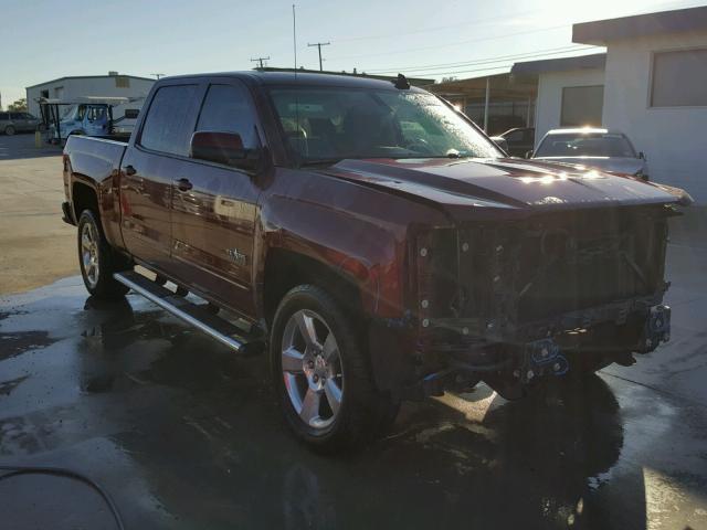 3GCPCREC6GG155221 - 2016 CHEVROLET SILVERADO BURGUNDY photo 1