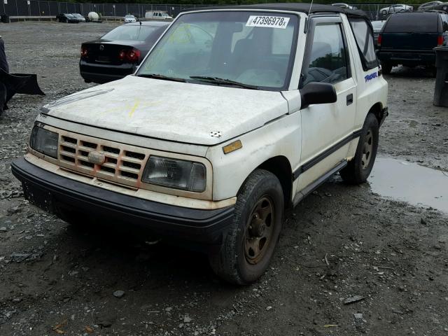 2CNBJ18U2N6940331 - 1992 GEO TRACKER WHITE photo 2