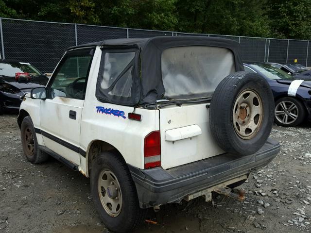 2CNBJ18U2N6940331 - 1992 GEO TRACKER WHITE photo 3