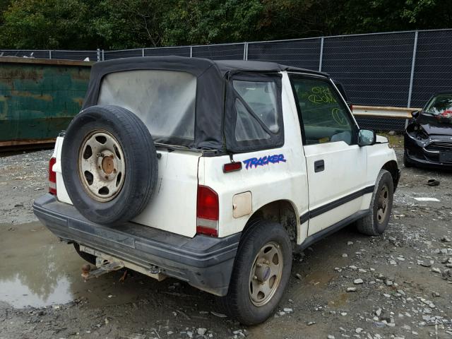 2CNBJ18U2N6940331 - 1992 GEO TRACKER WHITE photo 4