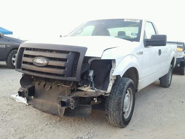 1FTMF1CMXCKD31424 - 2012 FORD F150 WHITE photo 2