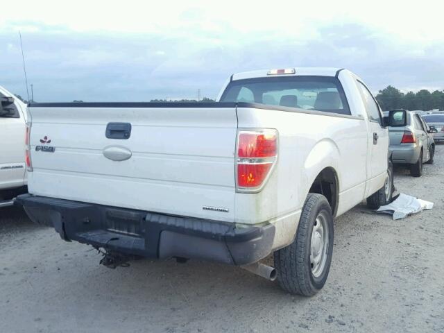 1FTMF1CMXCKD31424 - 2012 FORD F150 WHITE photo 4