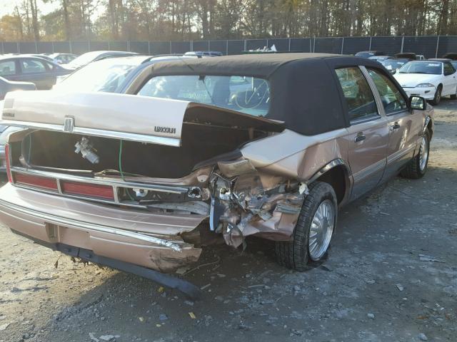 1LNLM82W3TY600854 - 1996 LINCOLN TOWN CAR S BROWN photo 4