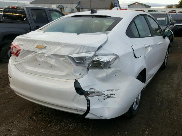 1G1BC5SM6G7283723 - 2016 CHEVROLET CRUZE LS WHITE photo 4