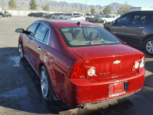 1G1ZC5E01CF342815 - 2012 CHEVROLET MALIBU 1LT წითელი ფოტო 3