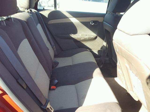 1G1ZC5E01CF342815 - 2012 CHEVROLET MALIBU 1LT წითელი ფოტო 6