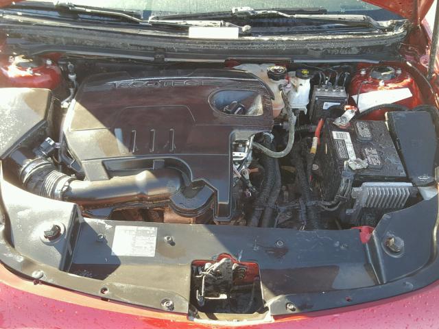 1G1ZC5E01CF342815 - 2012 CHEVROLET MALIBU 1LT წითელი ფოტო 7