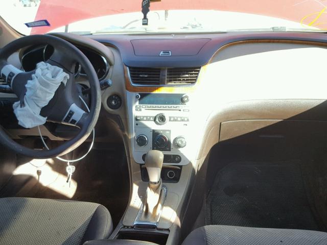 1G1ZC5E01CF342815 - 2012 CHEVROLET MALIBU 1LT წითელი ფოტო 9