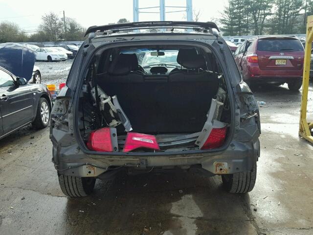 2HNYD284X7H510690 - 2007 ACURA MDX TECHNO GRAY photo 9