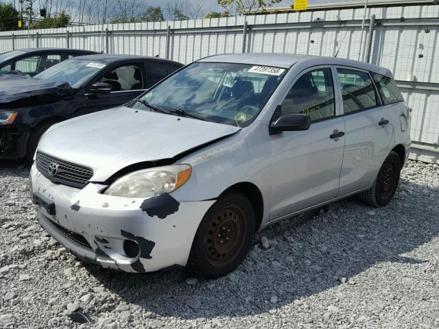 2T1KR32EX7C638748 - 2007 TOYOTA COROLLA MA SILVER photo 2