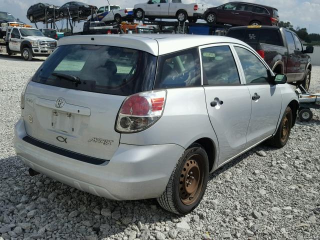 2T1KR32EX7C638748 - 2007 TOYOTA COROLLA MA SILVER photo 4