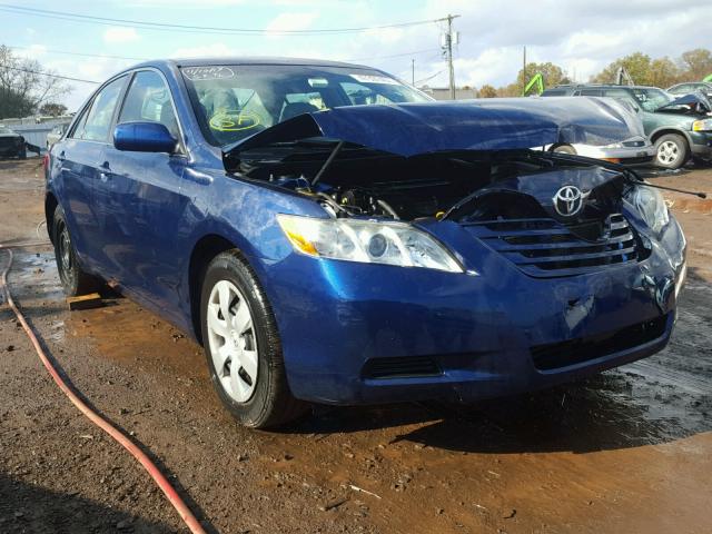 4T1BE46K69U308169 - 2009 TOYOTA CAMRY BASE BLUE photo 1