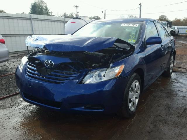 4T1BE46K69U308169 - 2009 TOYOTA CAMRY BASE BLUE photo 2