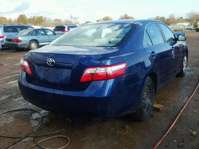4T1BE46K69U308169 - 2009 TOYOTA CAMRY BASE BLUE photo 4