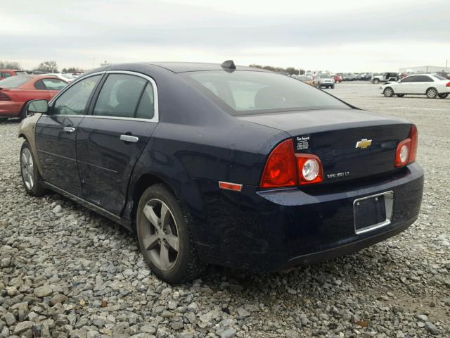 1G1ZC5E07CF235543 - 2012 CHEVROLET MALIBU 1LT BLUE photo 3