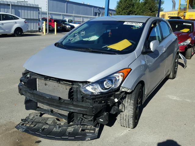 KMHD35LH7GU323063 - 2016 HYUNDAI ELANTRA GT SILVER photo 2