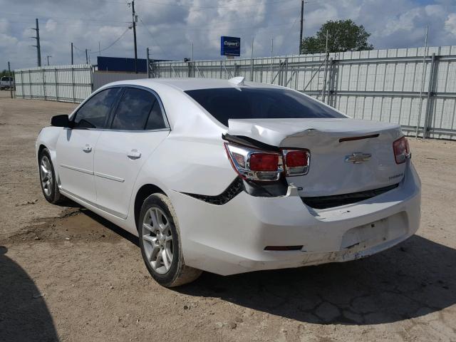 1G11C5SL2FF216821 - 2015 CHEVROLET MALIBU 1LT WHITE photo 3