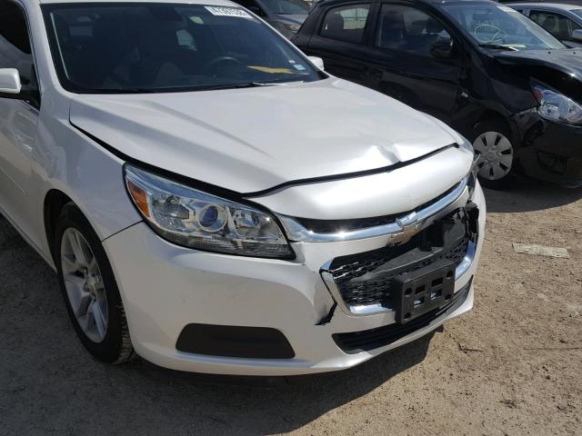 1G11C5SL2FF216821 - 2015 CHEVROLET MALIBU 1LT WHITE photo 9