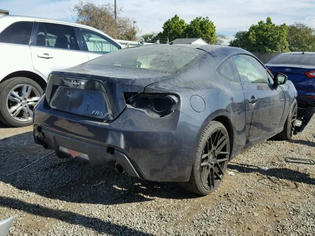 JF1ZNAA1XD2713557 - 2013 TOYOTA SCION FR-S ლურჯი ფოტო 4