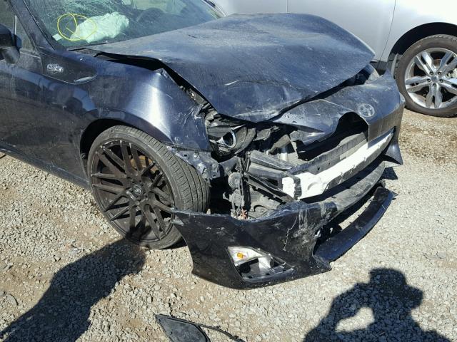 JF1ZNAA1XD2713557 - 2013 TOYOTA SCION FR-S ლურჯი ფოტო 9