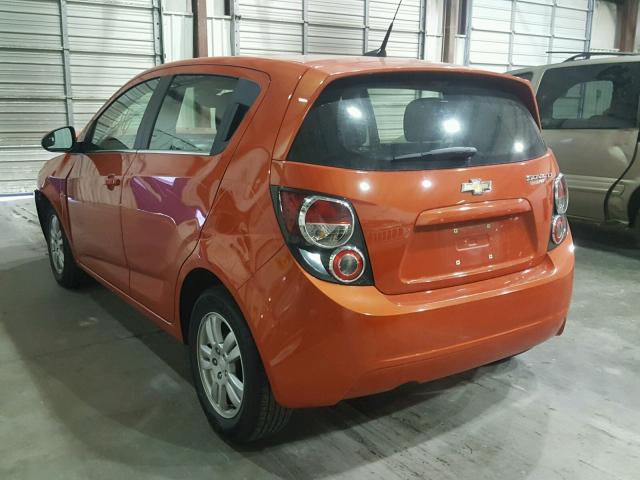 1G1JC6SH8D4202156 - 2013 CHEVROLET SONIC LT ORANGE photo 3