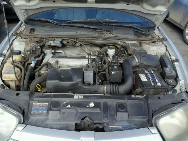 1G1JC52FX37337130 - 2003 CHEVROLET CAVALIER SILVER photo 7