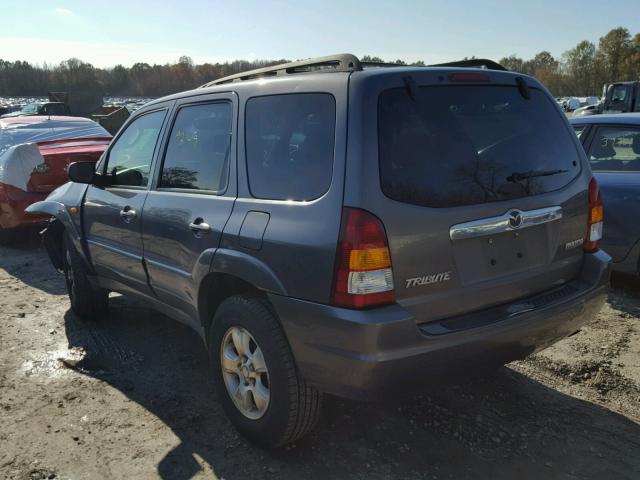 4F2YZ04193KM39671 - 2003 MAZDA TRIBUTE LX GRAY photo 3