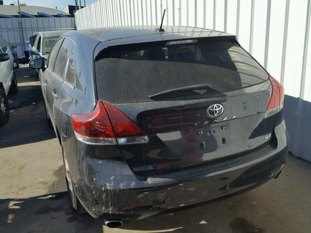 4T3ZK3BB5EU068444 - 2014 TOYOTA VENZA LE CHARCOAL photo 3