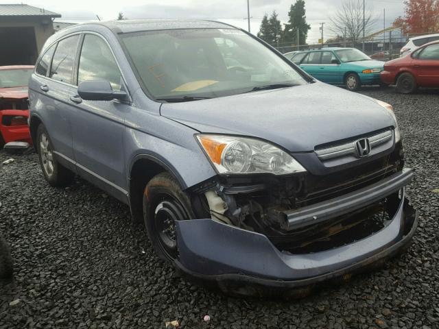 JHLRE38797C065274 - 2007 HONDA CR-V EXL BLUE photo 1