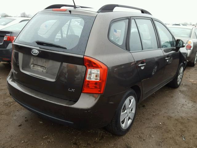 KNAHG8C83A7299312 - 2010 KIA RONDO LX CHARCOAL photo 4