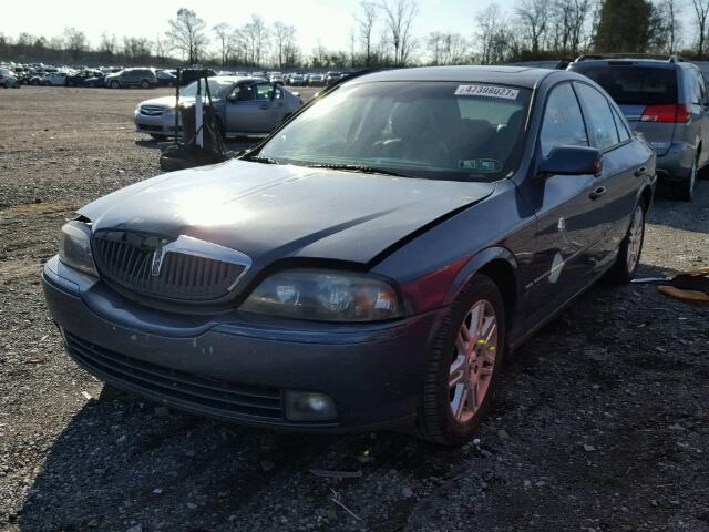 1LNHM87A05Y628620 - 2005 LINCOLN LS BLUE photo 2