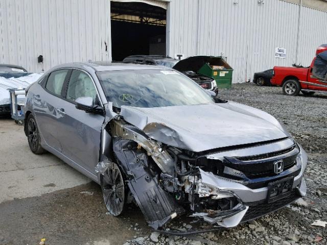 SHHFK7H72JU423940 - 2018 HONDA CIVIC EXL 银色 照片 1