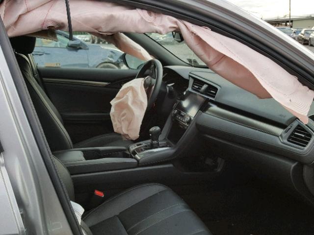 SHHFK7H72JU423940 - 2018 HONDA CIVIC EXL 银色 照片 5