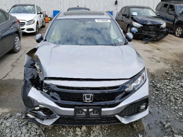 SHHFK7H72JU423940 - 2018 HONDA CIVIC EXL 银色 照片 9
