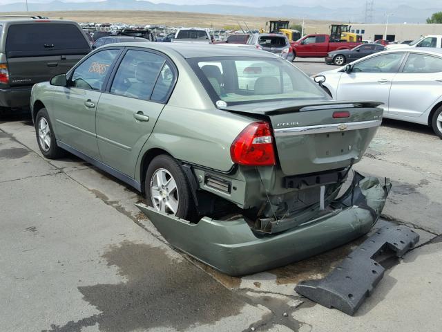 1G1ZT54805F326602 - 2005 CHEVROLET MALIBU LS Yaşıl foto 3