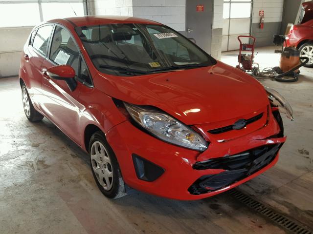 3FADP4EJ2DM150559 - 2013 FORD FIESTA SE RED photo 1