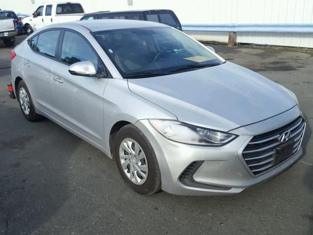 5NPD74LF0HH098014 - 2017 HYUNDAI ELANTRA SE SILVER photo 1