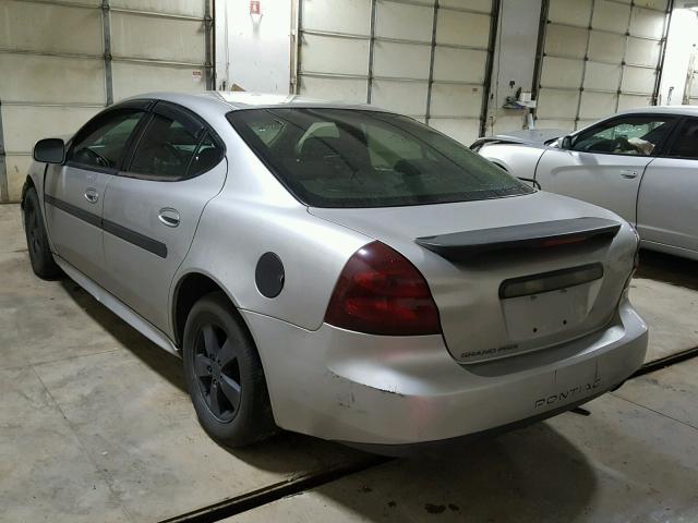 2G2WP552X71129007 - 2007 PONTIAC GRAND PRIX SILVER photo 3