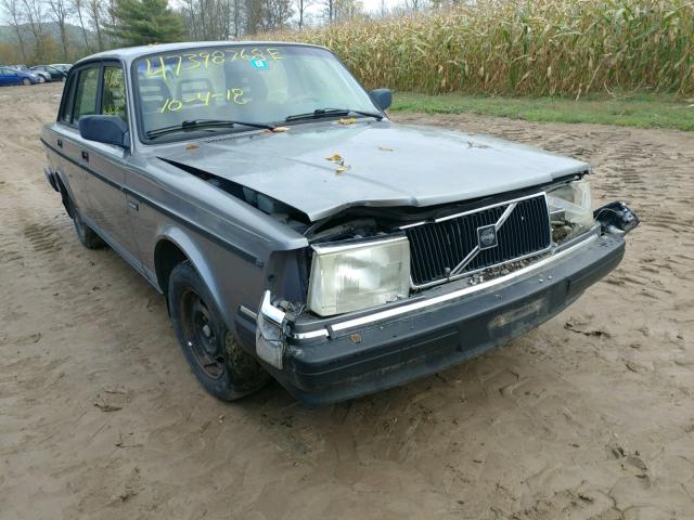 YV1AS8803N1476062 - 1992 VOLVO 240 BASE GRAY photo 1