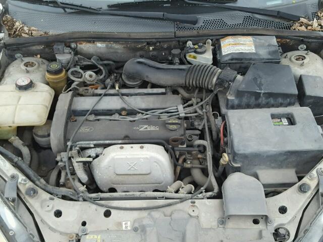 1FAFP34311W342900 - 2001 FORD FOCUS SE SILVER photo 7