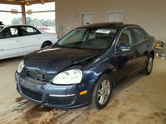 3VWDF71K07M130387 - 2007 VOLKSWAGEN JETTA 2.5 BLUE photo 2