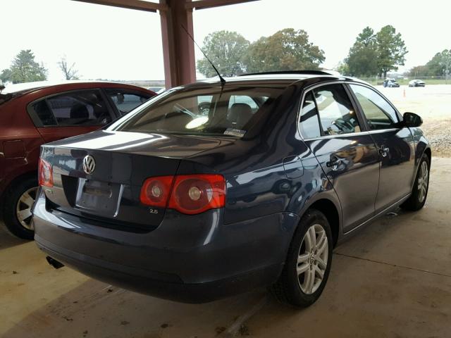 3VWDF71K07M130387 - 2007 VOLKSWAGEN JETTA 2.5 BLUE photo 4