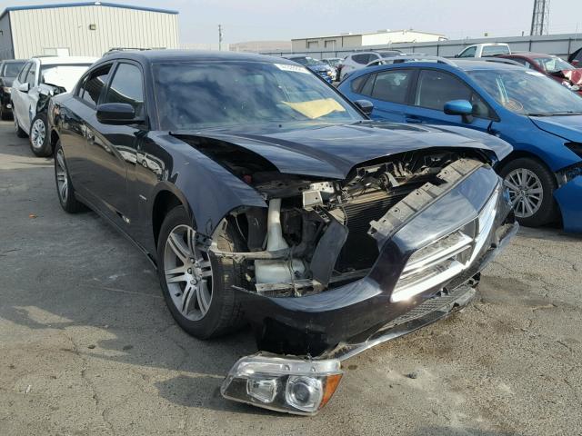 2C3CDXCT2EH141319 - 2014 DODGE CHARGER R/ BLACK photo 1