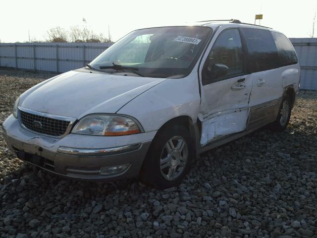 2FMDA564X3BA49114 - 2003 FORD WINDSTAR S WHITE photo 2