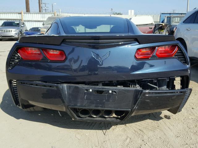 1G1YJ2D71E5100226 - 2014 CHEVROLET CORVETTE S BLUE photo 9