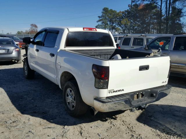 5TBDV54127S457038 - 2007 TOYOTA TUNDRA CRE WHITE photo 3