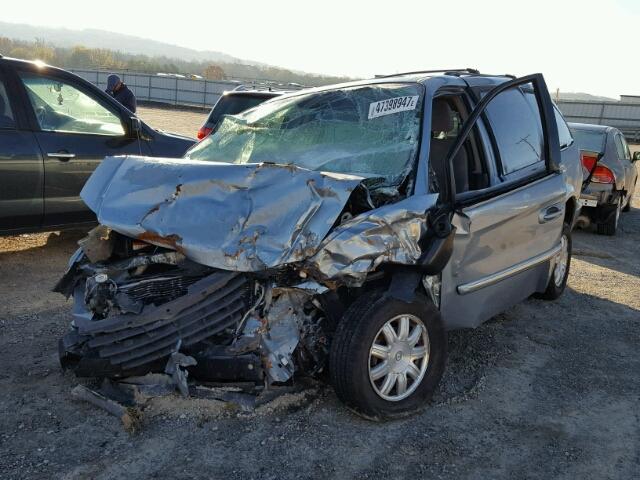 2A4GP54L26R757308 - 2006 CHRYSLER TOWN & COU BLUE photo 2