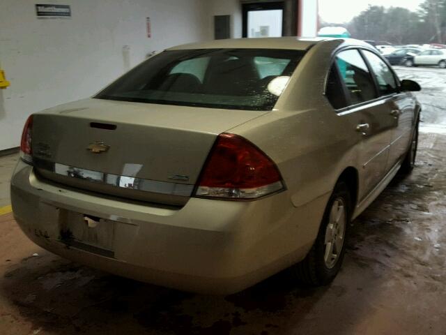 2G1WF5EK3B1231295 - 2011 CHEVROLET IMPALA LS TAN photo 4