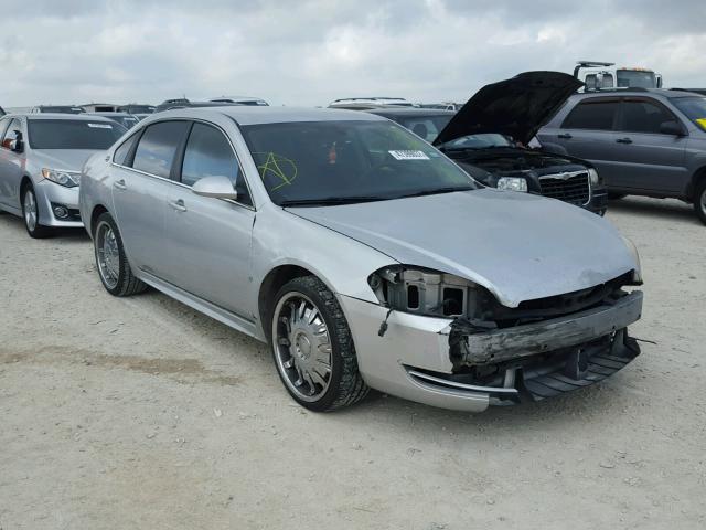 2G1WB57K191322309 - 2009 CHEVROLET IMPALA LS SILVER photo 1