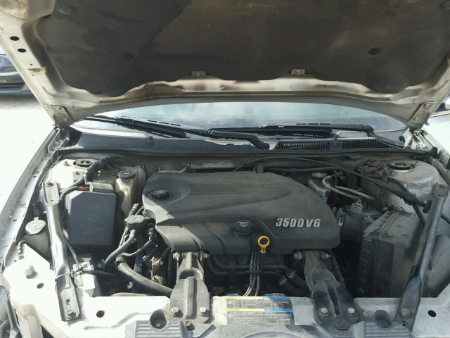 2G1WB57K191322309 - 2009 CHEVROLET IMPALA LS SILVER photo 7